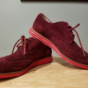Cole Haan Suede Oxford Sneakers